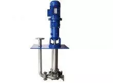 Vertikal cantilever pump i metall